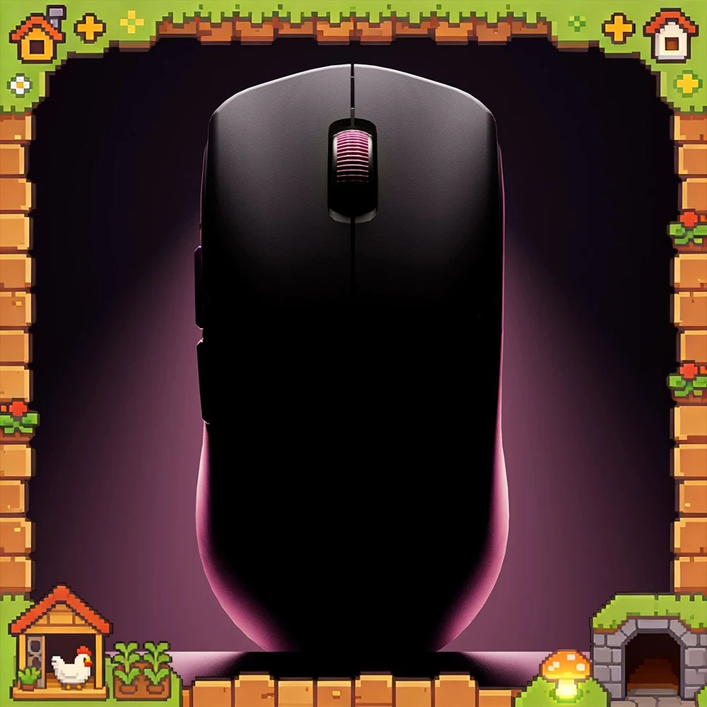Technology ZERO 1 Wireless Mouse Three Mode Connection PAW331 Primary Sensor Game Mouse Double 8K Rate Of Return Light Weight