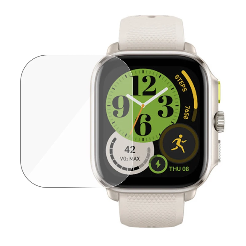 

For Huami Amazfit Cheetah Square Screen Protector TPU HD Clear Smart Watch Film
