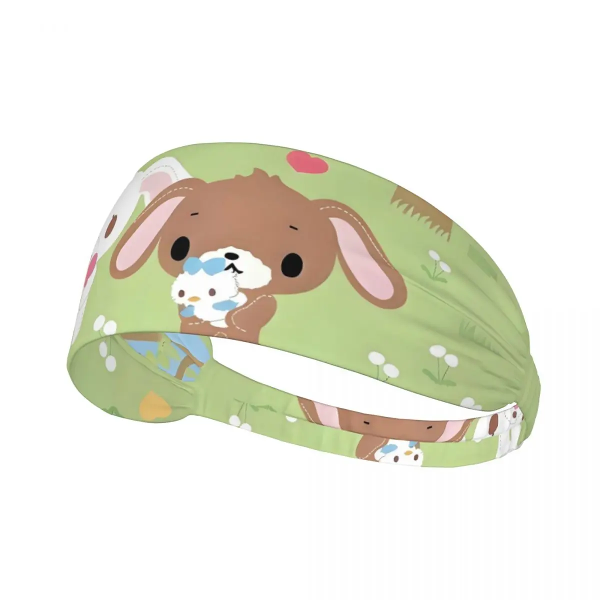 

Custom Sanrio Cartoon Sugarbunnies Sport Headbands for Men Women Stretchy Moisture Wicking Kawaii Anime Exercise Sweatbands