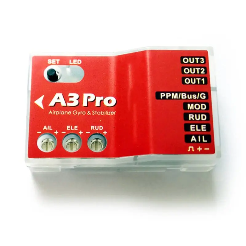 B44C A3 Pro طائرة ل RC وحدة تحكم في الطيران نظام استقرار الدوران لطائرة RC الثابتة الجناح المروحية متوافق مع الجيروسكوب #1