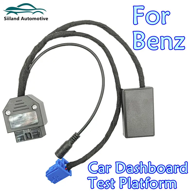 For Benz Car Dashboard Test Platform Cable For Mercedes-Benz W205 W213 W253 W164 Full LCD Instrument Panel Simulation Start Test