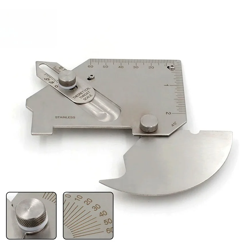 Bridge CAM Welding Gage MG-8-II welding Guage with slot inspection ruler measuring tools new