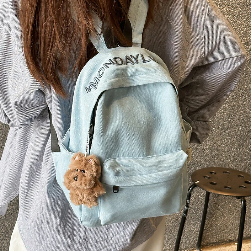 

Simple Lightweight Women's Bapa for Class Commuting Hiking Outdoor Travel Small Bookbag Mountain Climbing Daypa