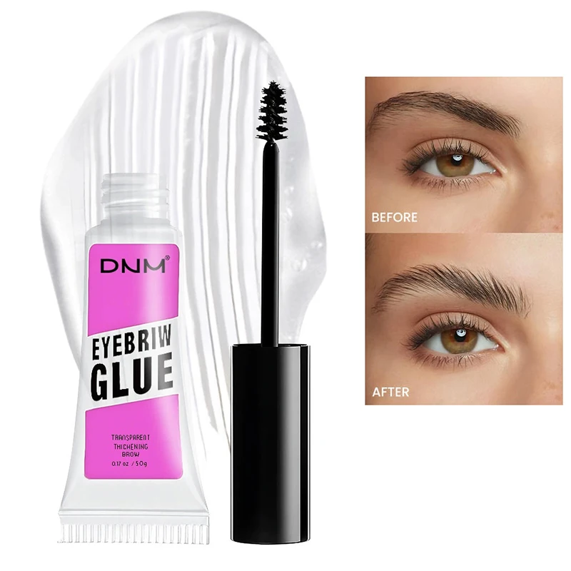 

【WHB】Transparent Eyebrow Styling Gel Waterproof Quick-drying Makeup Eyebrow Sculpt Natural Wild Brow Setting Gel Wax Cosmetics