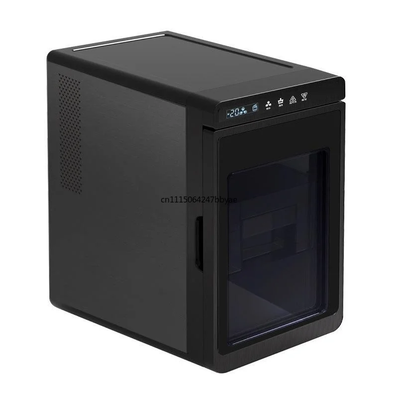220V Mini Ice Maker Machine Auto Self‑Cleaning Quiet Under 45dB Energy‑Saving Home Countertop Ice Cube Maker For Whiskey Drink