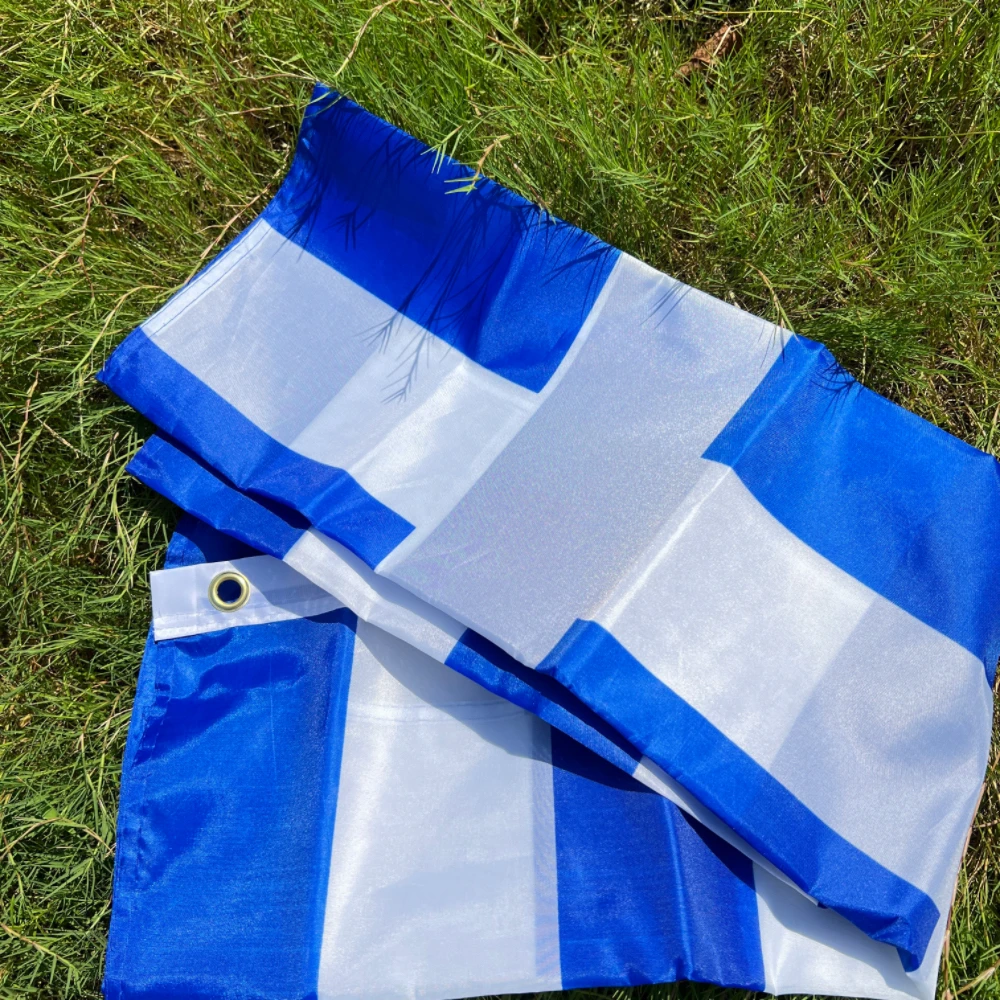 Greece Flag 3x5ft Greek Hellenic State Country Banner Greece National Banner Hanging polyester Greece Flag