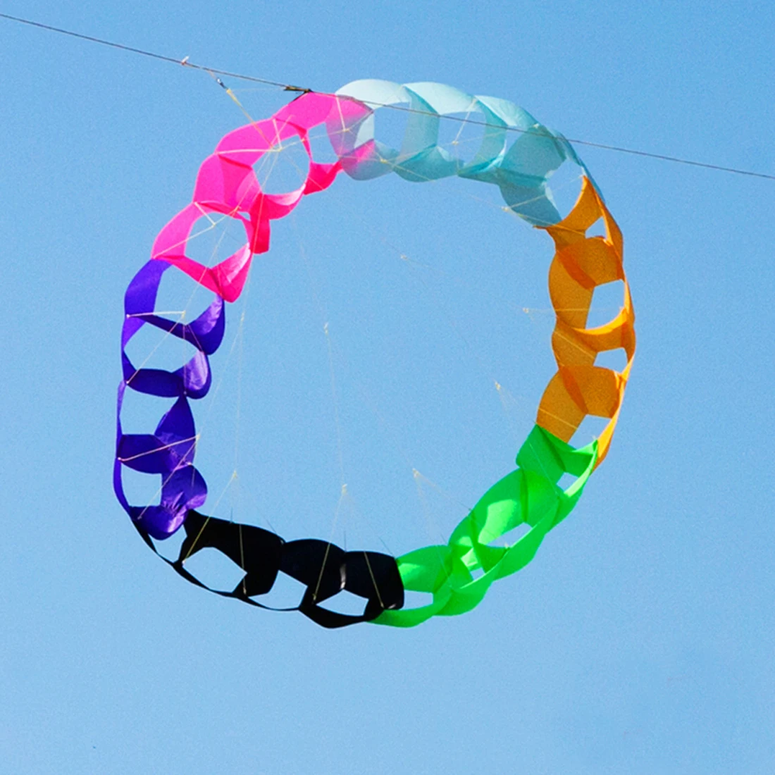 9km cobra pipa linha giratória lavanderia macio inflável pipa ao ar livre pendurado melhor tecido de náilon 30d ripstop (aceitar atacado)