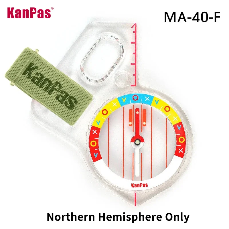 주식 KANPAS 훈련 오리엔티어링 나침반, 기본 엄지 나침반, 북반구 전용, MA-40-F 가격 세일