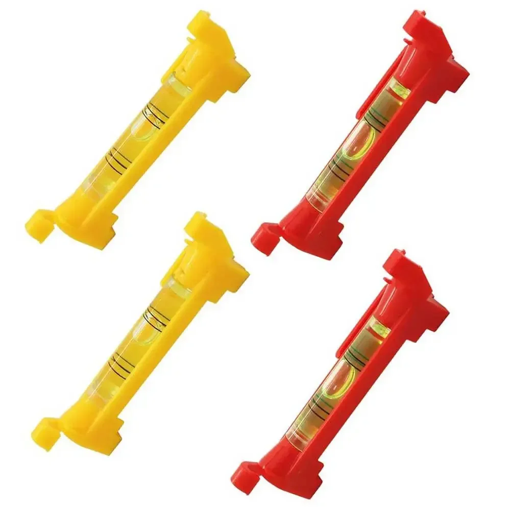 4pcs Line Hanging Bubble Level Gradienter For Building Construction String Level Mini Horizontal BubbleLevels Tools