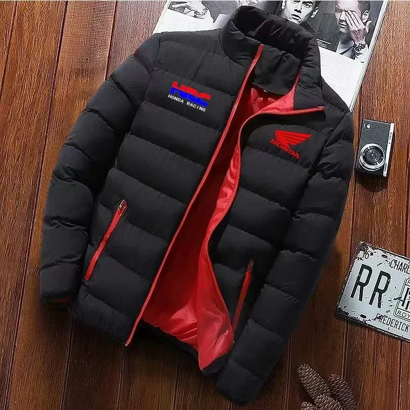 

2025 Autumn/Winter HRC Honda Racing Logo Men's Casual Fashion Jacket Outdoor Sports Cycling Clothing