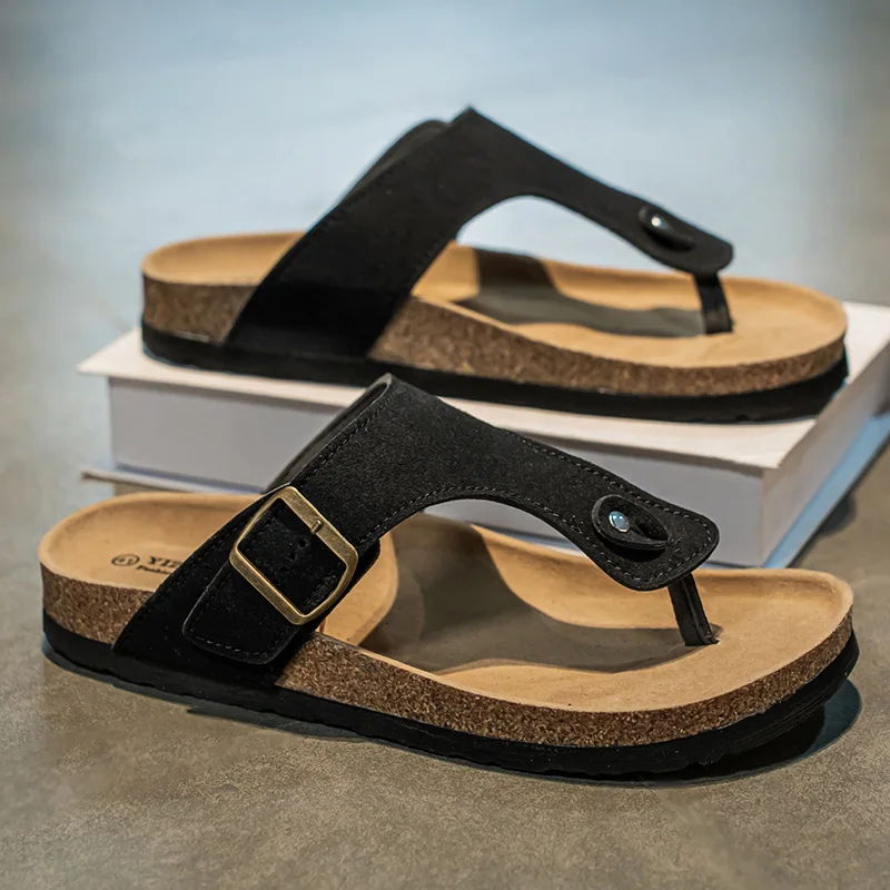 

Новые летние тапочки для пар, мужские модные повседневные тапочки, уличные сандалии, пляжная обувь, нескользящая домашняя обувь, размеры 36-45