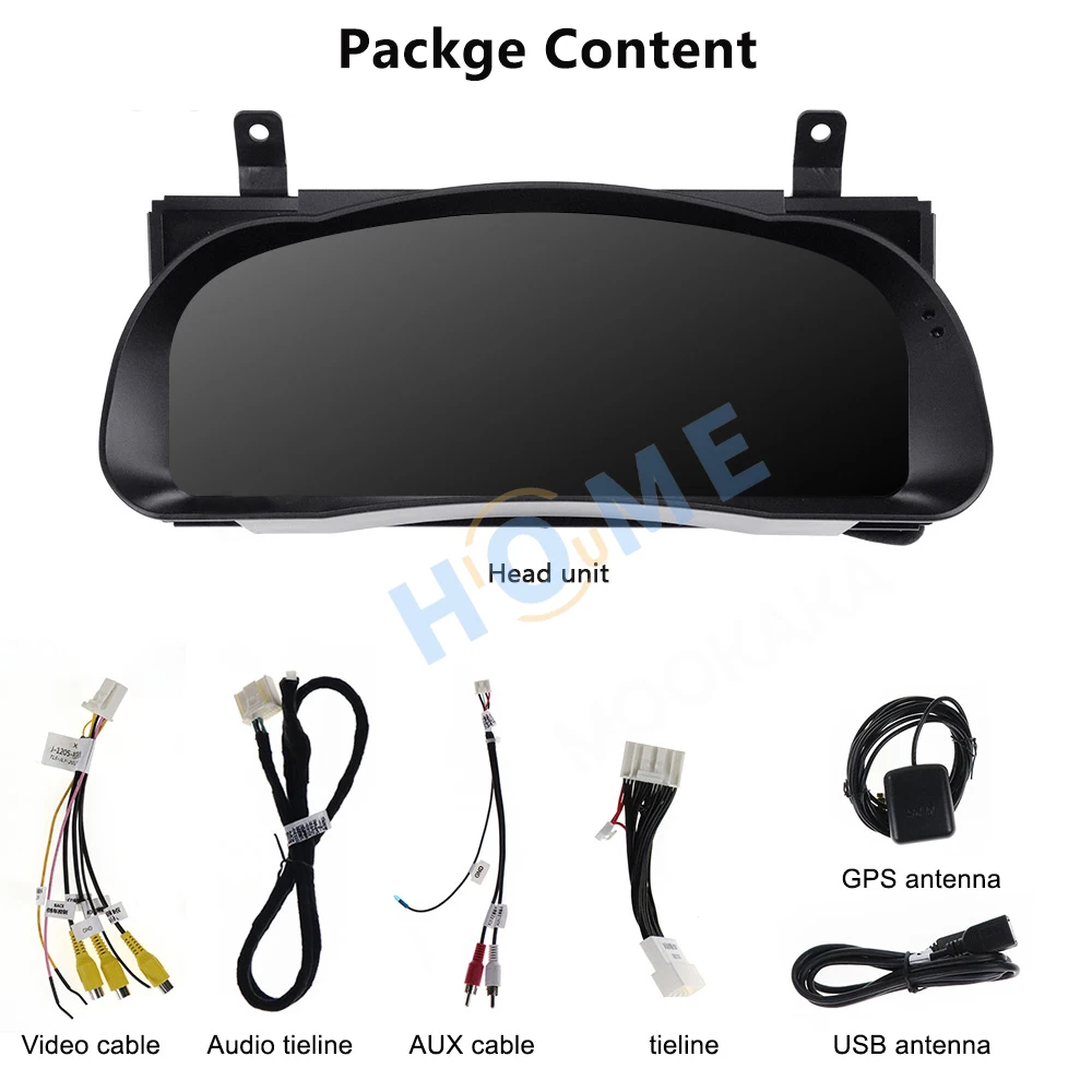 نظام لينكس لوحة القيادة الرقمية لوحة الكريستال السائل عرض سرعة السيارة الجدول عداد السرعة ل. High.er 2015-2020 12.3"