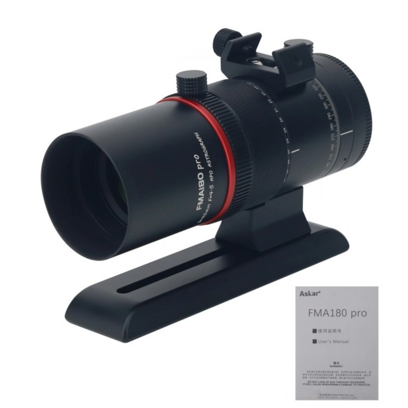 

Астрономический телескоп для глубокого космоса Askar FMA180 PRO APO с двумя дисперсионными очками
