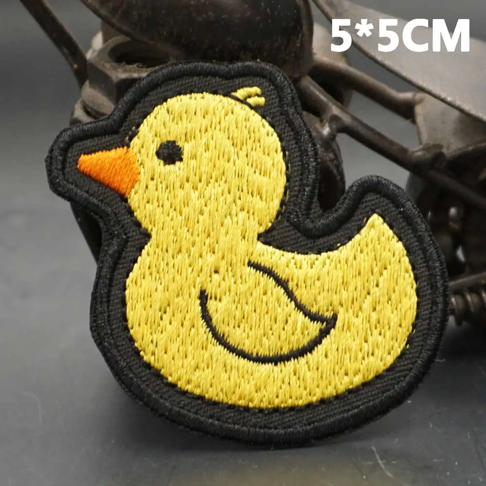 Cute duck EMBROIDERY PATCH  AA241，AA242