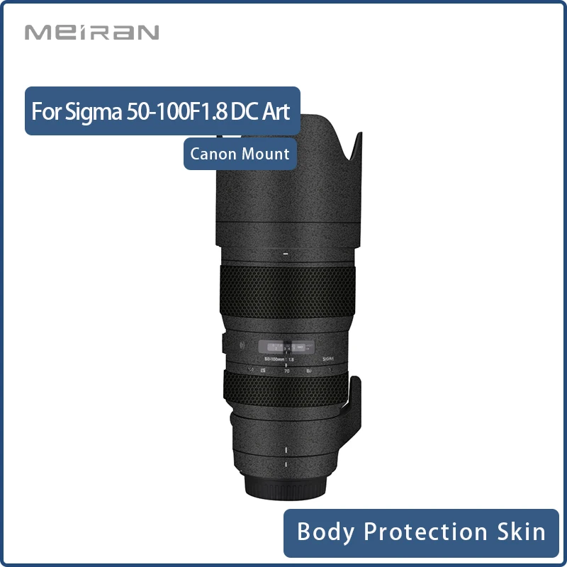 For Sigma 50-100mm F1.8 DC ART Canon Mount Anti-Scratch Camera Lens Vinyl Wrap Film Sticker Protector Decal Skin Coat Wrap Film