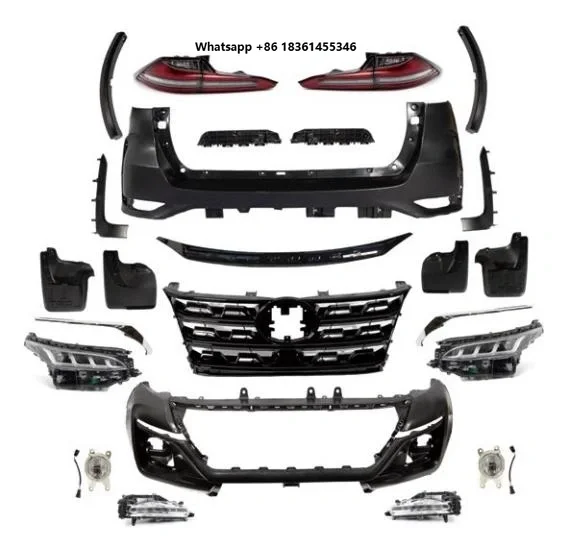 

For Fortuner 2015 Upgrade To Fortuner 2021 Body Kit Low Type Car Body Kit