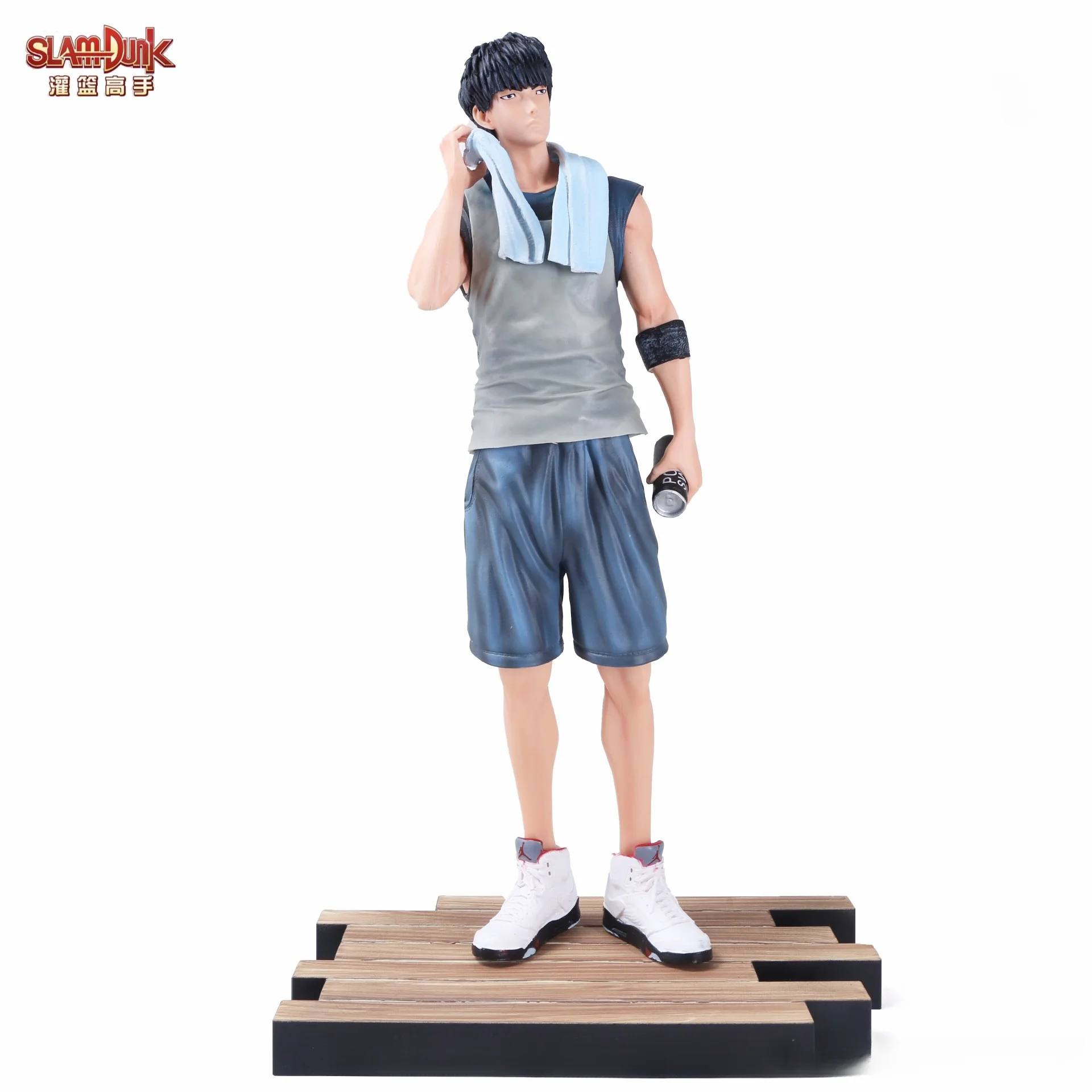 30cm Anime Slam Dunk Action Figure Toys Sakuragi Hanamichi Rukawa Kaede Figuras PVC Figurine Collection Model Gift for Children