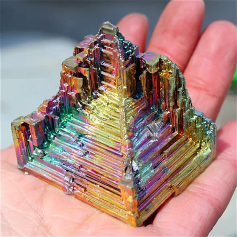 30g+ Natural Rainbow bismuth ore Specimen,Quartz decorate,Mineral Specimen,Reiki Healing, home decoration,Crystal gifts 1PC