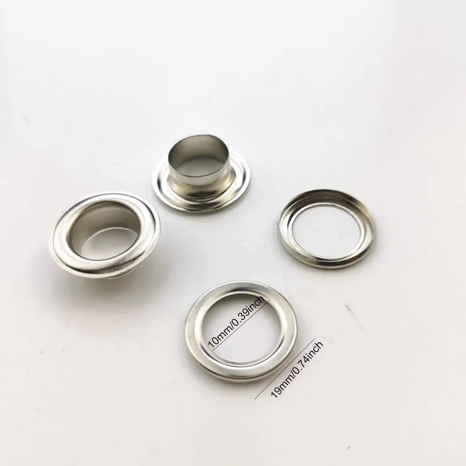 Install Hole Button Pliers Portable Steel Hole Stainless Steel Handheld Hole Puncher With 10mm 300 Sets Of Hole Washers