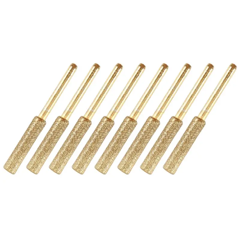 

AEE6-8Pcs High Hardness Chainsaw Sharpener-Stone File, Sharpening Wheels Chainsaw File