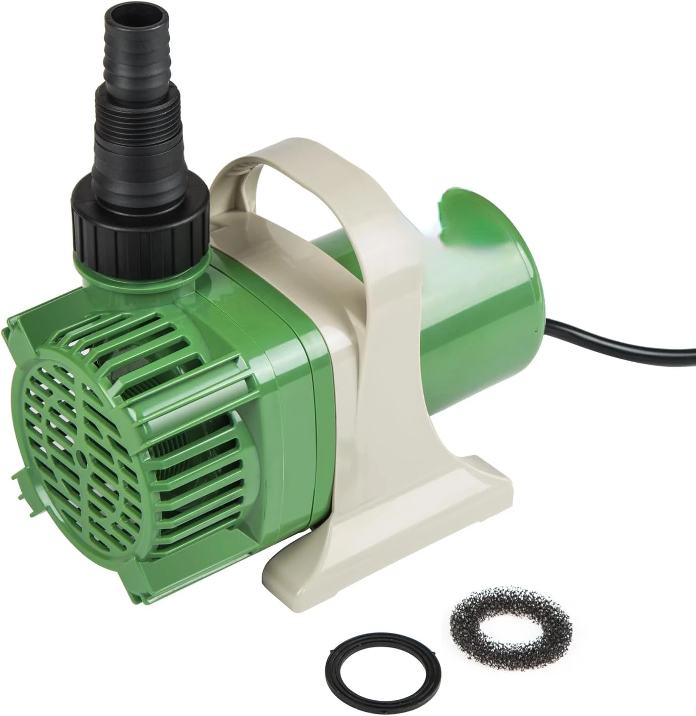 2200GPH Pond Pump,  1/5HP Waterfall Pump (13ft High Lift) with Protective Mesh for Fish Tank