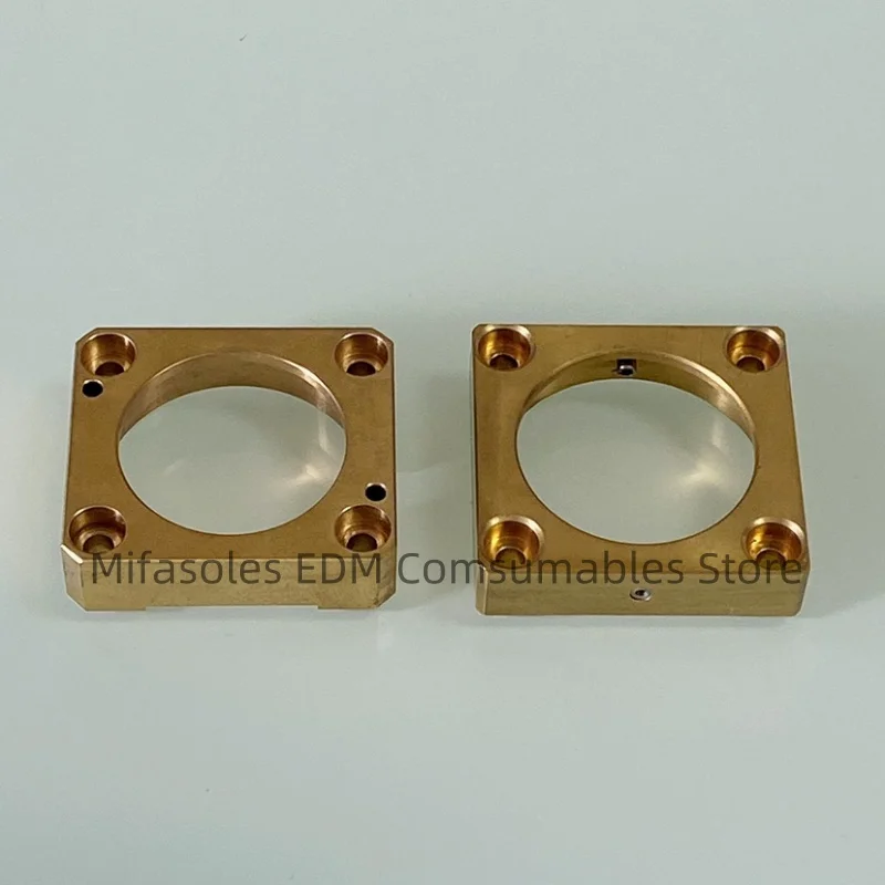 EDM X184D271H06 43x48x13mm Nozzle Stopper X208D528H01 46x48x12mm Lower Nozzle Holder For Mit -subishi Low Speed Wire Cut Machine