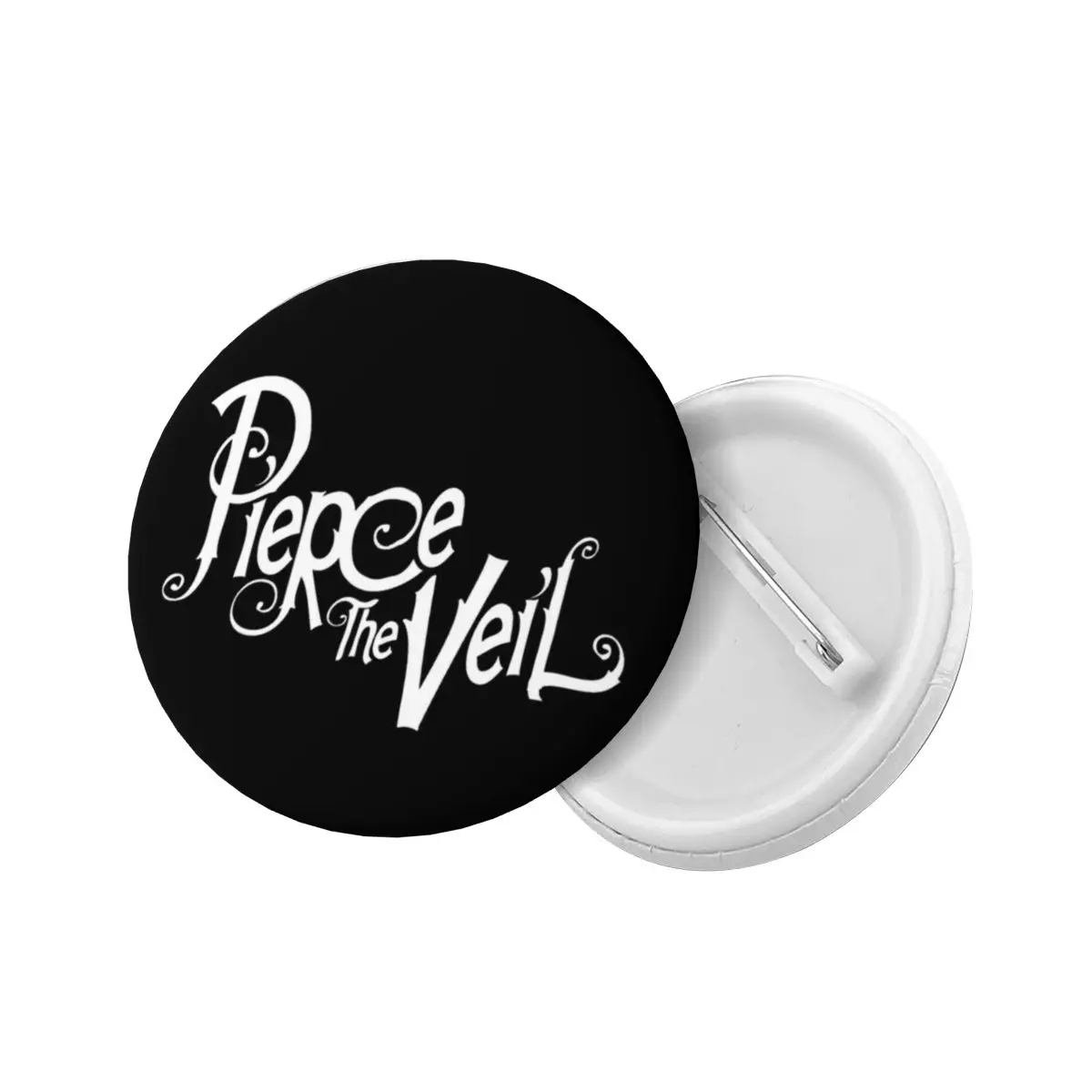 Pierce Veil Logo Pin Badge Music Group Clothes Pinback Buttons Brooches Friends Gift