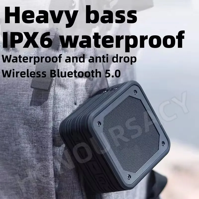 

Hight Quality Bluetooth Speaker Outdoor Waterproof IPX6 Heavy Bass Karaok Sound Box Wireless Portable Music Center Subwoofer TWS