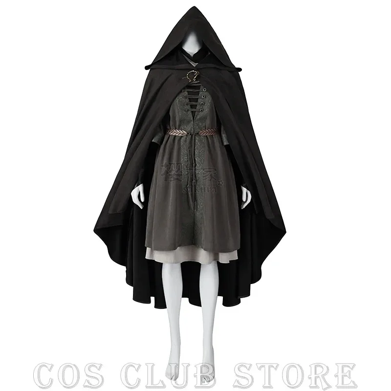 أنيمي ميلينا أحذية تأثيري لعبة دور اللعب لي لا الأحذية زي الباروكات الشعر ملابس للحفلات عباءة فستان فاخر فستان الكبار النساء #5