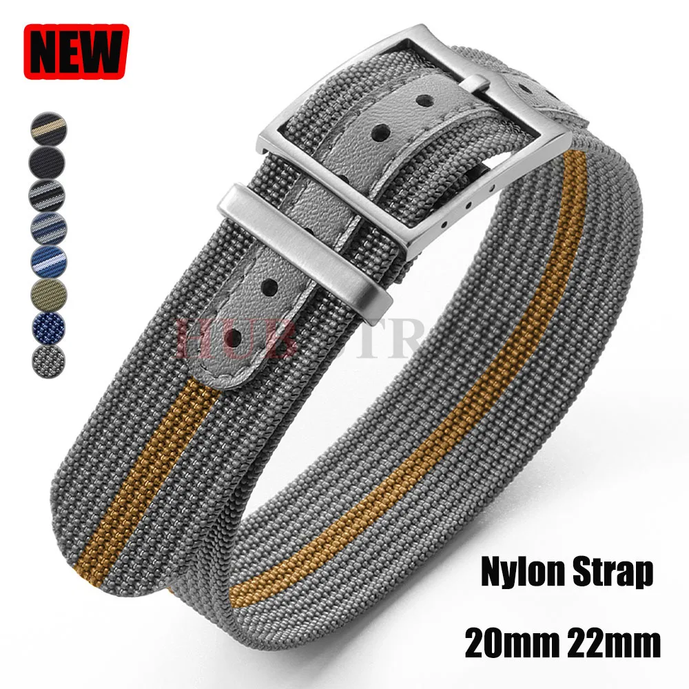 20mm 22mm Bracelet de montre en Nylon de qualité supérieure pour Rolex pour Bracelet militaire de l'armée Tudor pour Bracelet Seiko hommes Bracelet de Sport pour hommes femmes