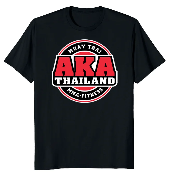 NEW LIMITED AKA Thailand Muay Thai Novelty Heavy Cotton Tee M-3XL Fast Shipping