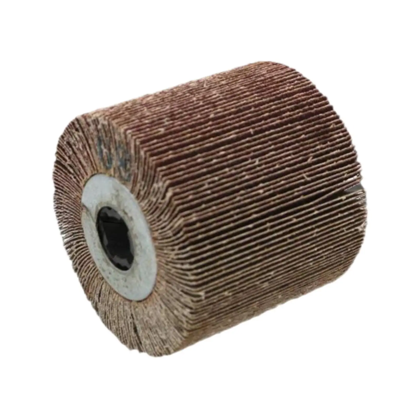 Surface Conditioning Flap Wheel Sandpaper Burnishing Brush Drum for Drawing Lines on Microwave Oven Panels