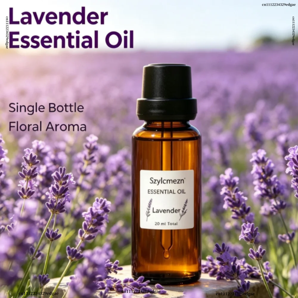 20/100ml Lavender Pure Natural Aroma Oil For Reed Diffuser Humidifier Home Aromatherapy Fragrance