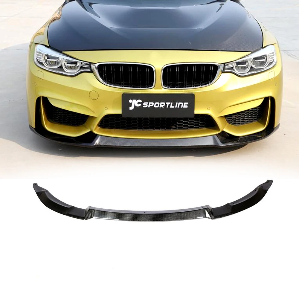 ATV&UTVCarbon Fiber F80 F82 Front Car Bumper Lip for BMW F80 M3 F82 F83 M4 2014 - 2019