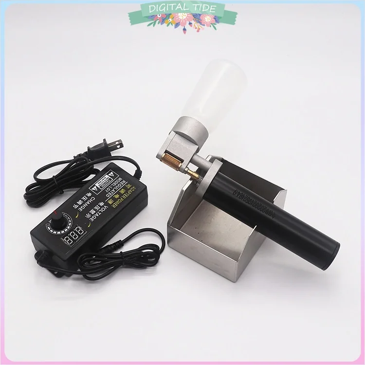 AC 100-240V 120W  Handheld Oil Edger Electric Leather Edge Oil Box Manual Finished Leather Products Side Oil Tool