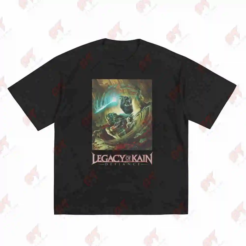 Kain Legacy Of Kain Defiance Short Sleeve Tee 100% Cotton T-Shirt
