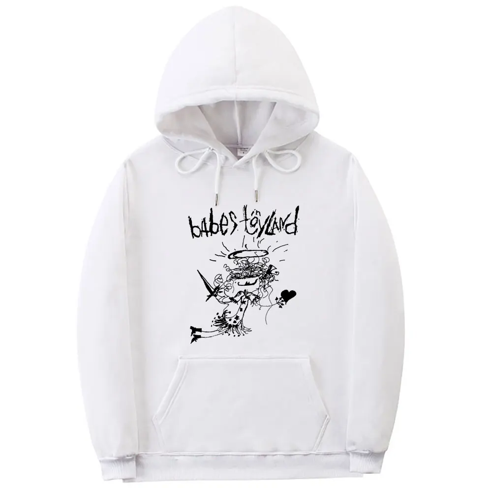 Babes Toyland Graphic Hoodie Vintage Bikini Kill Riot Grrrl Kathleen Hanna Print Pullover Men Women Punk Rock Oversized Hoodies