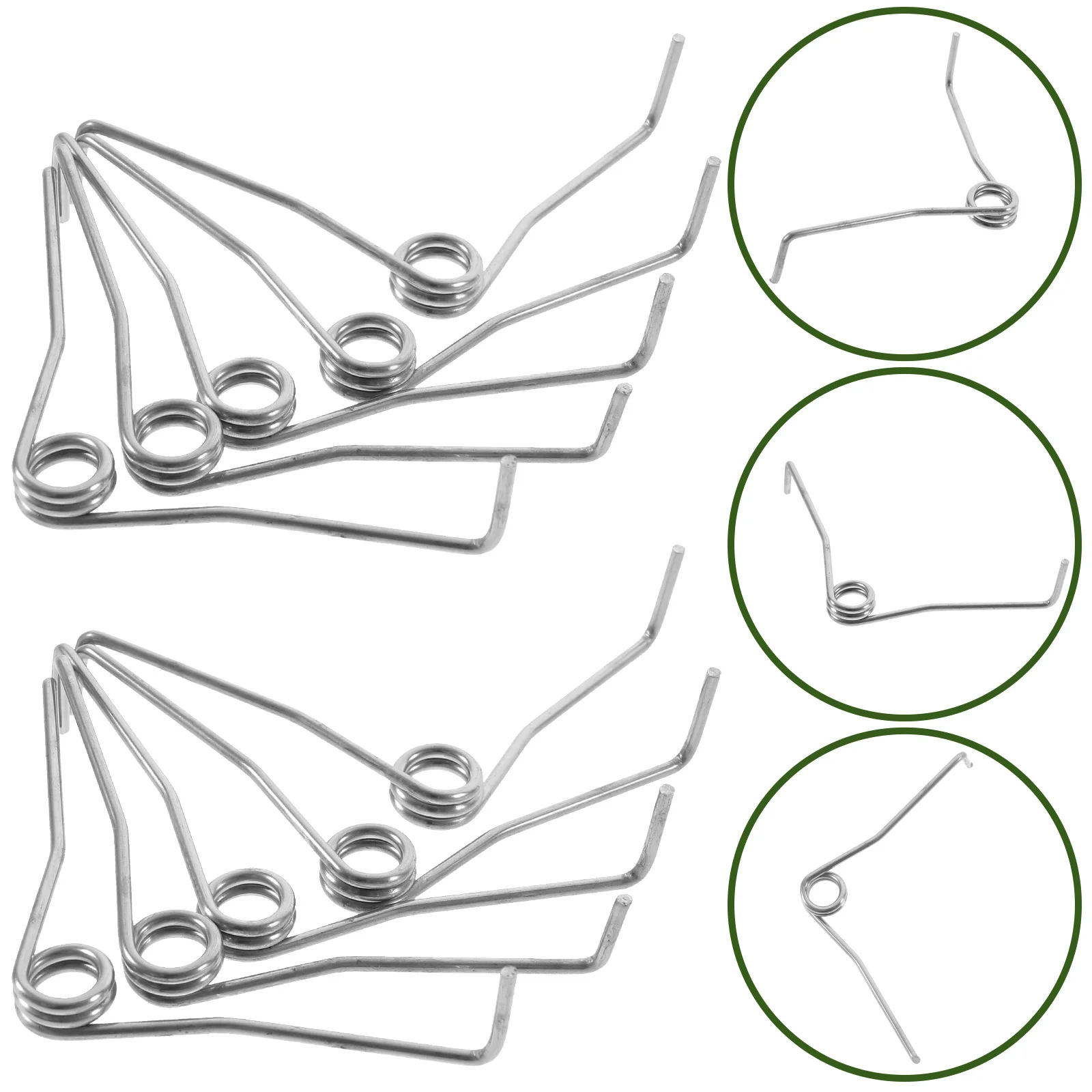 

10Pcs Pruner Replacement Springs V-Shape Compression Springs Trimming Scissor Springs small springs v spring