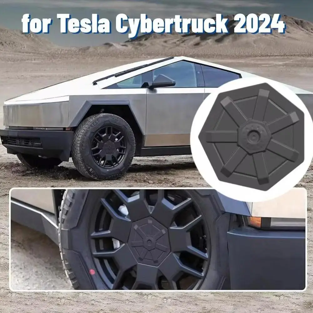 

Задняя крышка для Tesla Cybertruck, задняя крышка, полная фотография, Центральная втулка, запасная крышка для ржавчины, пылезащитные автомобильные аксессуары