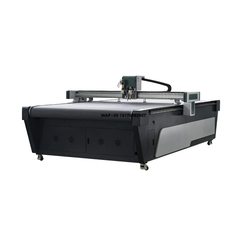 TC Cutting Machine for Automatic CNC Cutting Machine with Motor Pump for Garment Textile 1600x2500mm Working Area