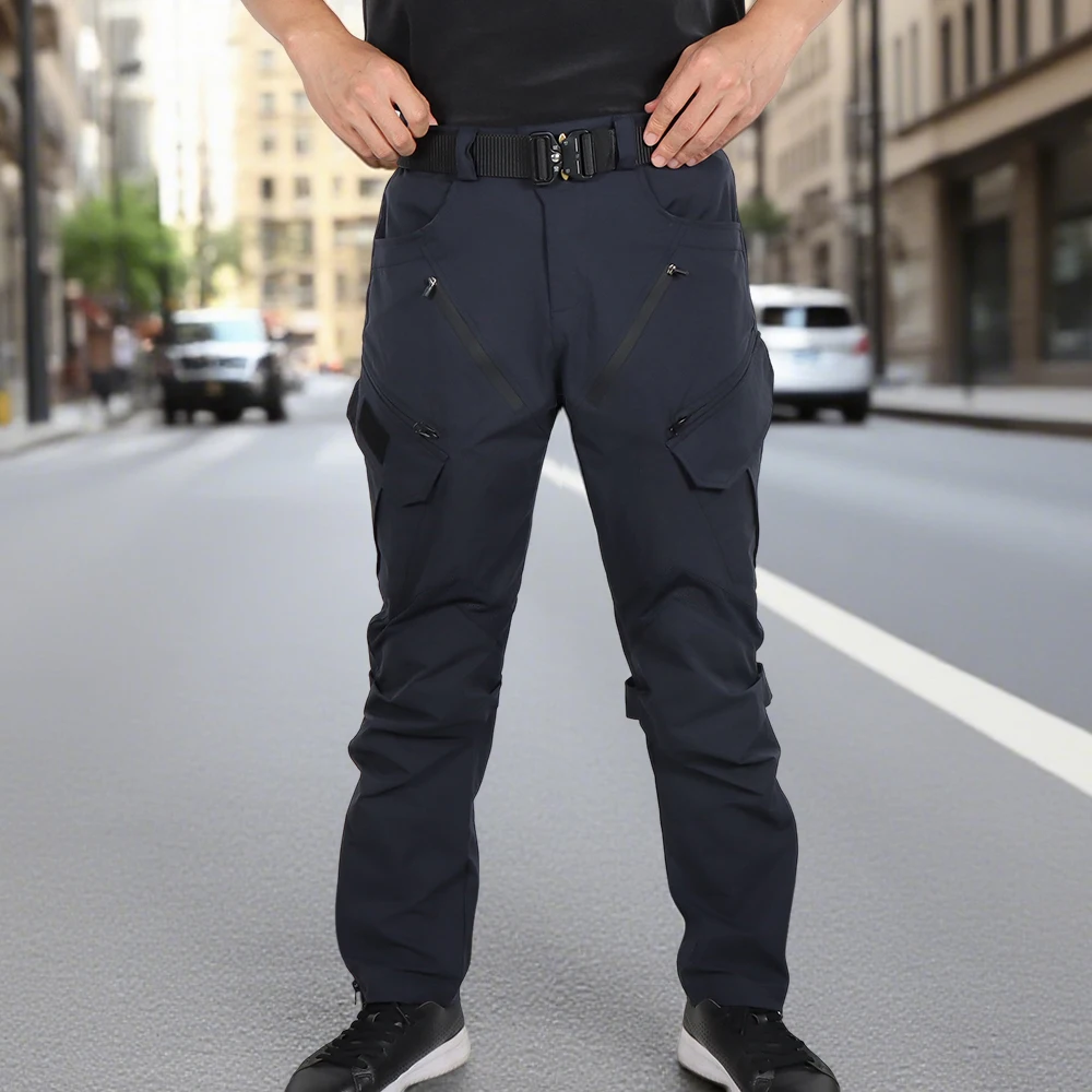 New Tactical Work Pants Men Outdoor Cargo Trousers Multi-pocket Waterproof Pant Autumn Spring Outdoor Workwear Hiking Trousers