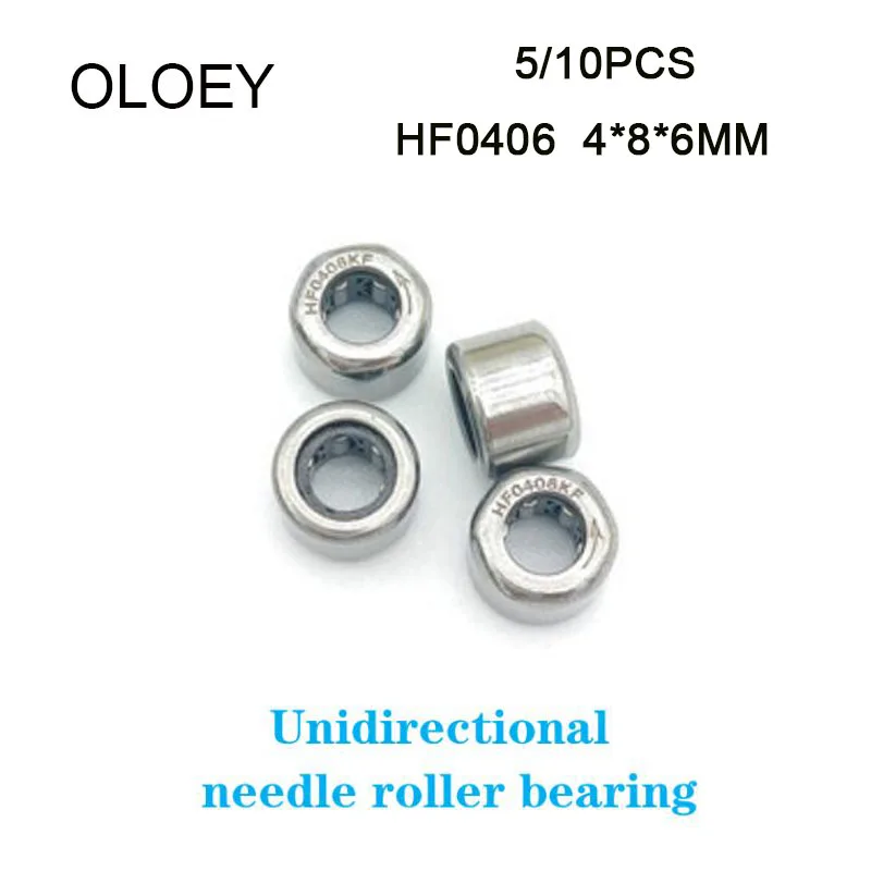 

HF0406 4x8x6 mm One Way Clutch Miniature Roller Needle Bearing With Corrosion Resistance And High Quality