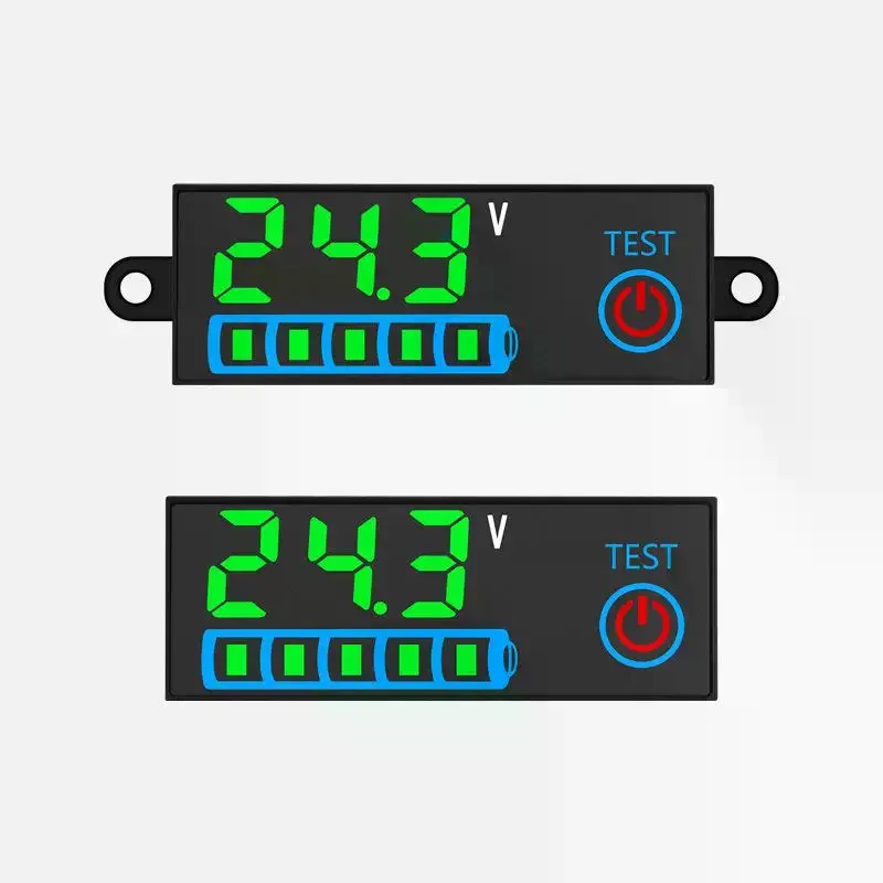 1Pcs Voltage Battery Charging Tester 3S-14S DC7-55V Acid/Lithium Battery Charge Indicator Board Battery Level Indicator