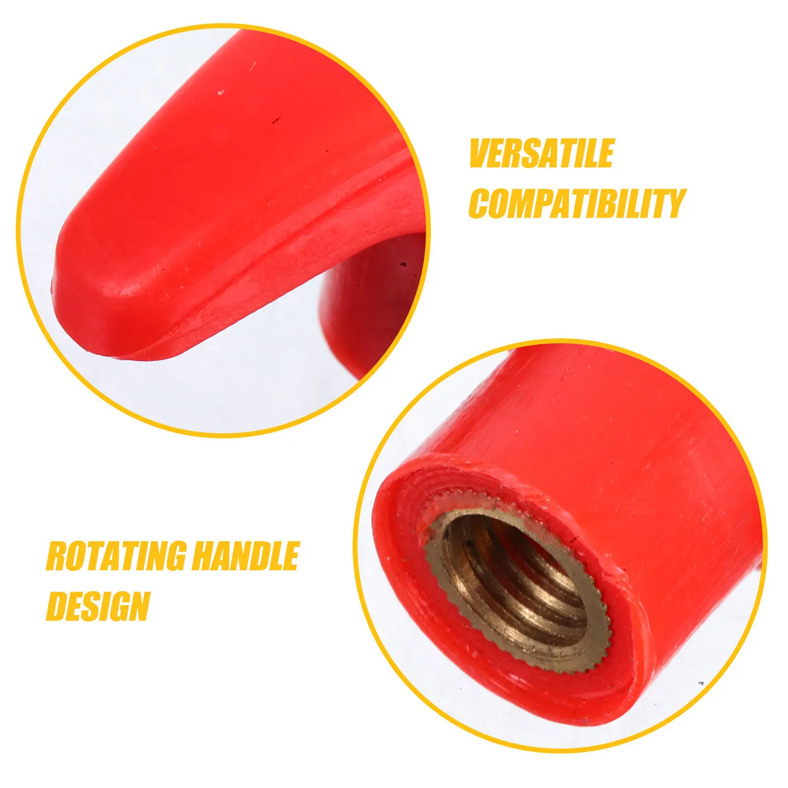 2Pcs Gym Equipment Handle For Gym Workout For Men Versatile Rotating Knob Ergonomic T-handle Cables Rowing