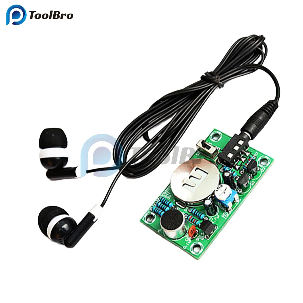 DIY Electronic Kit Set Hearing Aid Audio Amplification Amplifier Practice Teaching Competition