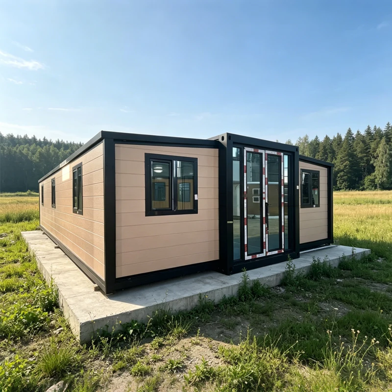 Expandable Container House 40ft Portable Galvanized Steel Modern Villa with Kitchen Prefabricated Container House