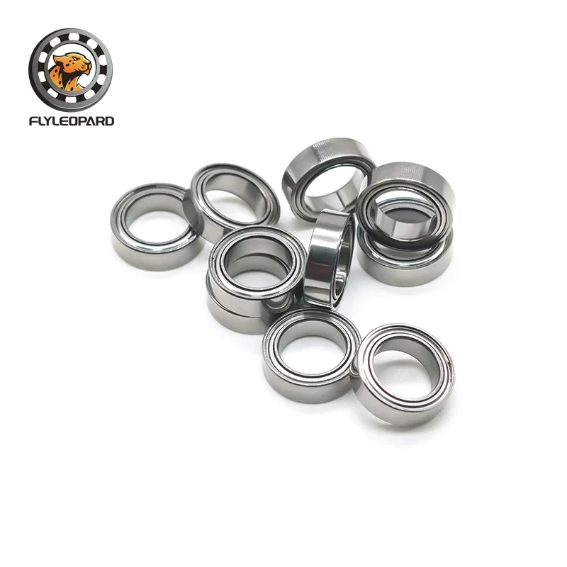 10Pcs MR128ZZ 8x12x3.5mm High Speed Ceramic Hybrid Bearings  ABEC-9 For Strong Drill Handpiece Bearing