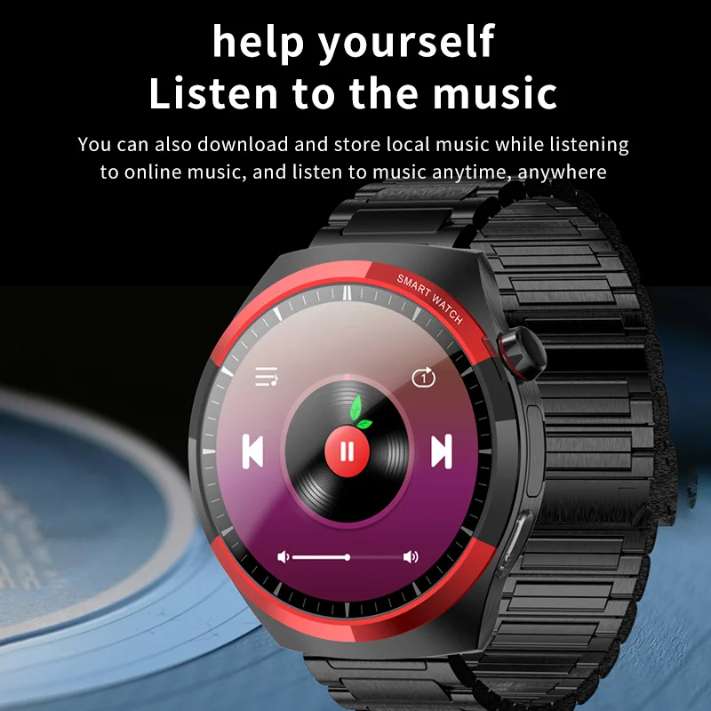 ساعة ذكية 4G Android مع كاميرات مزدوجة وبطاقة SIM وساعة ذكية تدعم Google Play تنزيل التطبيق وفتح الوجه ونظام تحديد المواقع واي فاي وبلوتوث