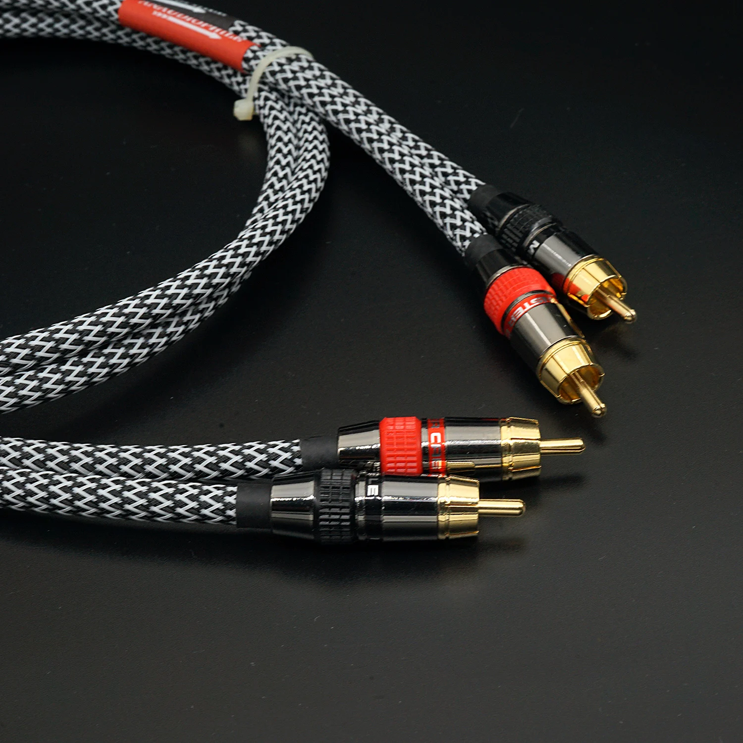 Cable de Audio RCA para amplificador HiFi, preamplificador de auriculares, amplificador DAC, CANARE Proferssional, 0,3 m-5m, 1 par