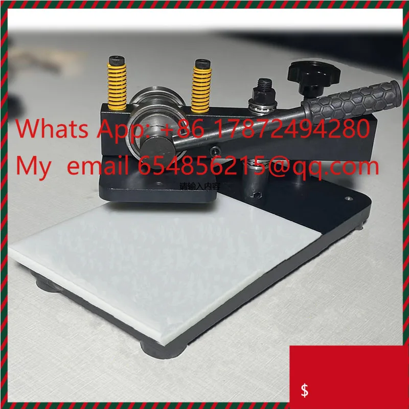 Manual Punch Press, Pressure Cutting Tool, Punch Press, Leather Indentation Cutting Machine